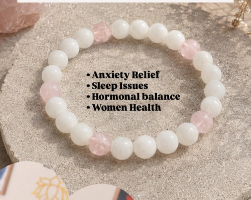 White Rose™ — Anxiety Relief, Sleep & Hormonal Balance Bracelet
