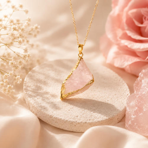 Heart of Venus 💞 True Love Activation | Rose Quartz Pendant
