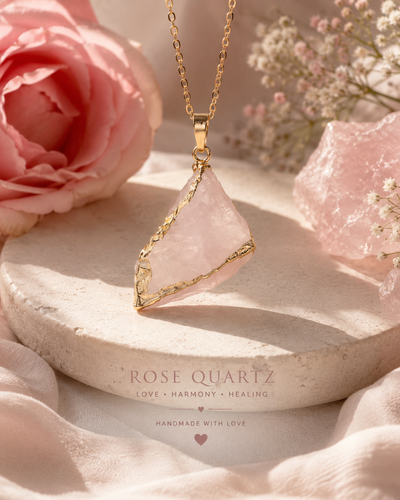 Heart of Venus 💞 True Love Activation | Rose Quartz Pendant
