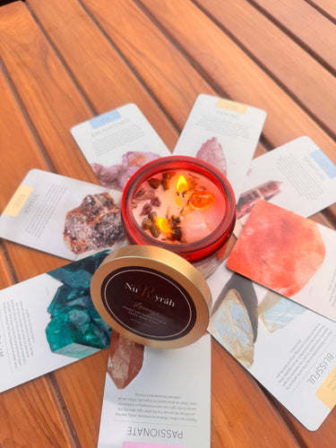 Abundance Crystal Glow | Lāvanya Festive Collection | Scented Candle