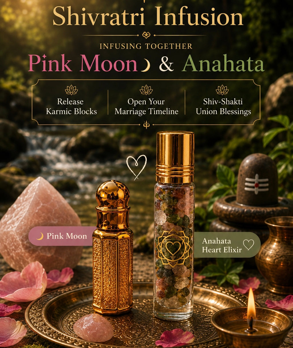 Shivratri Union Infusion | Pink Moon & Anahata | Limited Edition