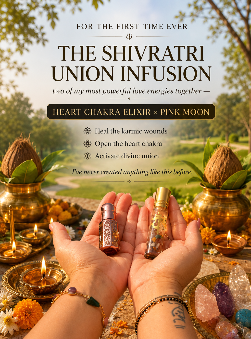 Shivratri Union Infusion | Pink Moon & Anahata | Limited Edition