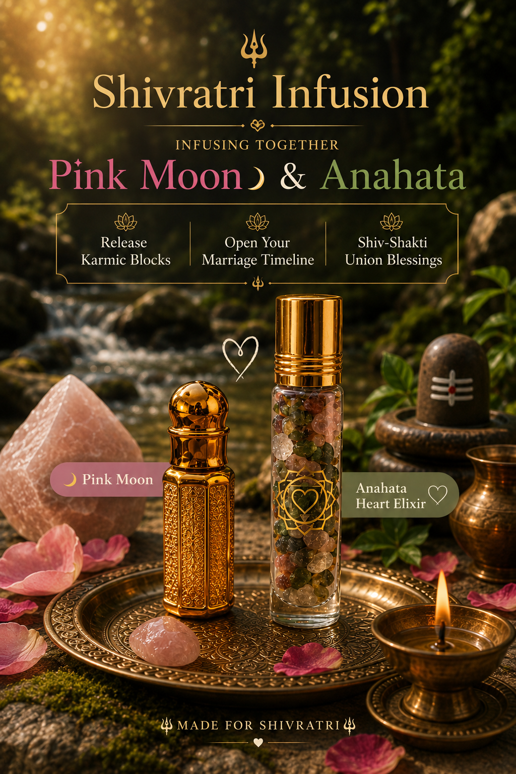 Shivratri Union Infusion | Pink Moon & Anahata | Limited Edition