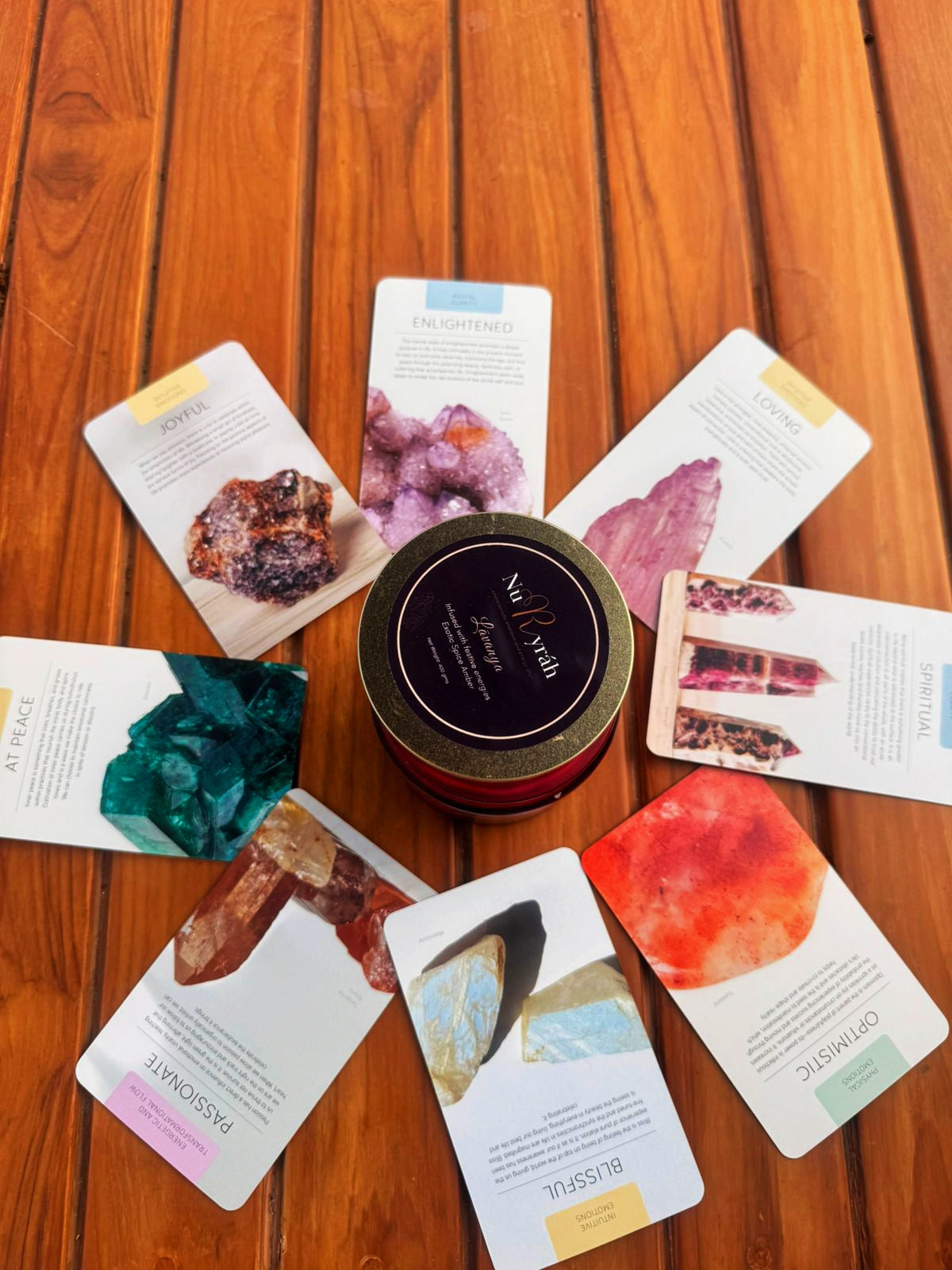 Abundance Crystal Glow | Lāvanya Festive Collection | Scented Candle