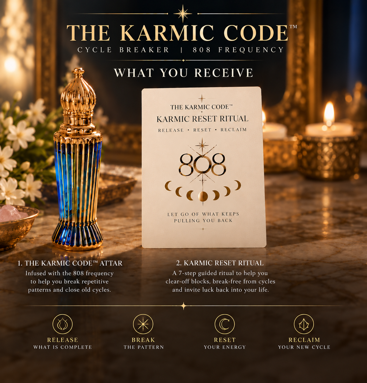 The Karmic Code™ | Cycle Breaker | 808 Frequency
