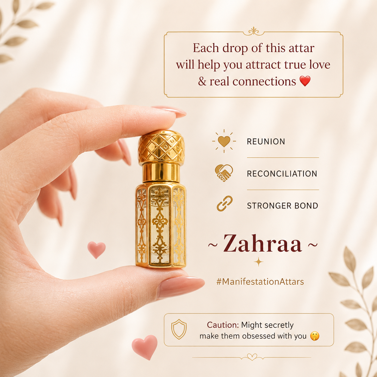 Zahraa | Reunion & Obsession 💞| Attar